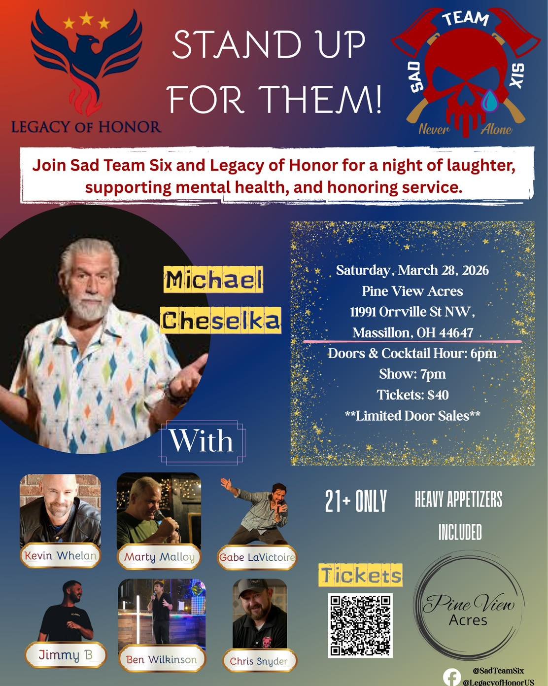 Stand Up for Them: A Night of Healing and Laughter